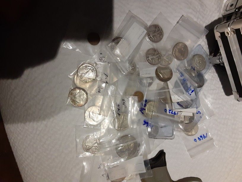 Walking Liberty's, Franklin's Silver Kennedys, Proofs, Bicentennials