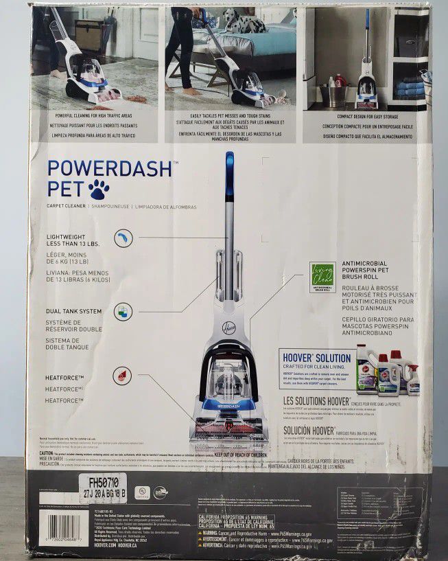 Hoover Powerdash carpet cleaner (shampooing,shampooer,vacuum,cleaning,living room,bedroom,bed,pet,dog,cat,kids,child)