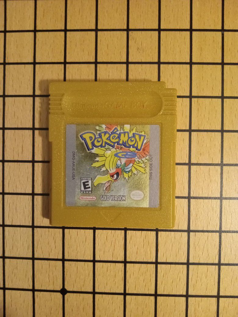 Gameboy Color Pokémon Gold Version