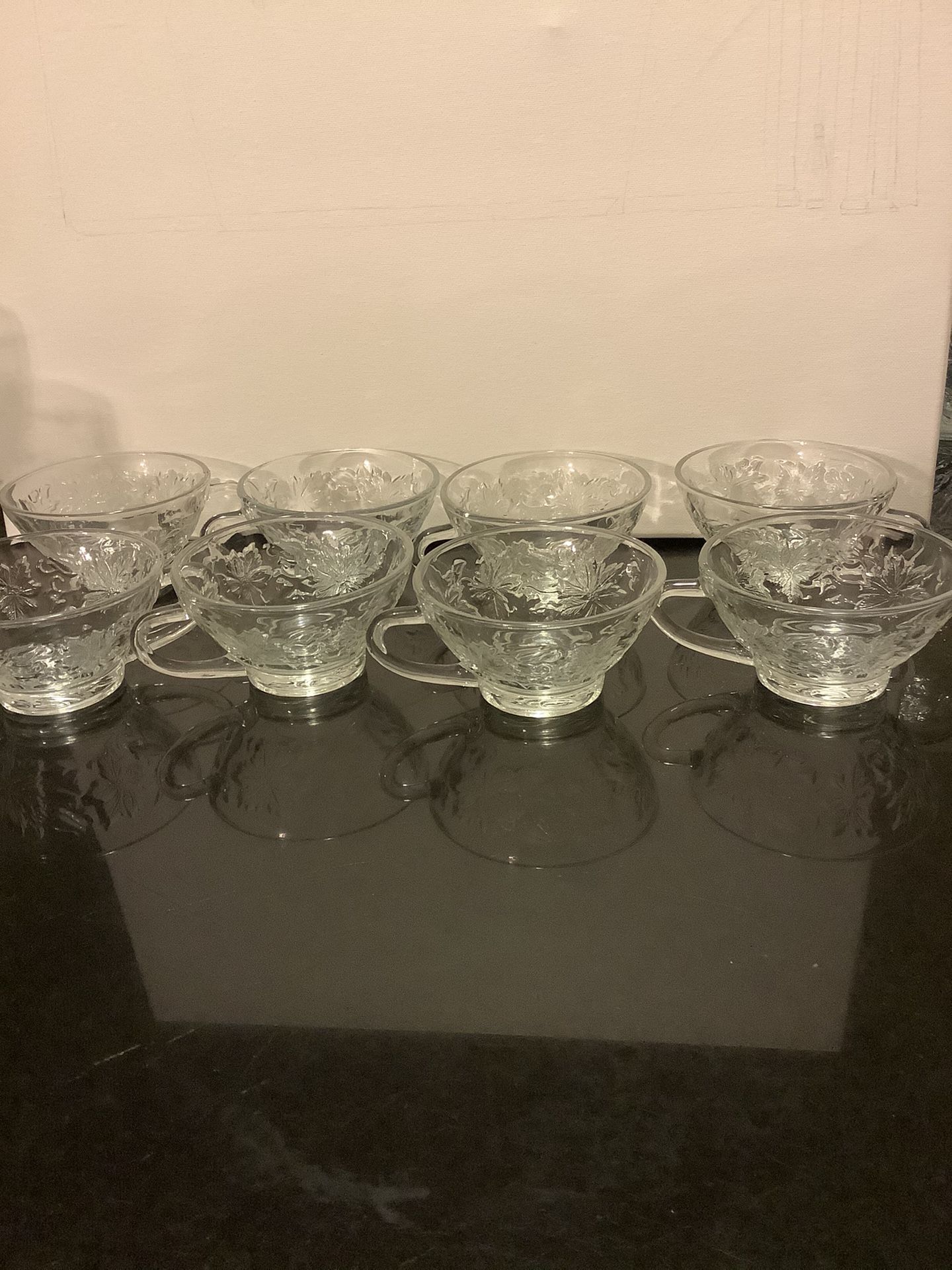 Princess house Fantasia tea cups