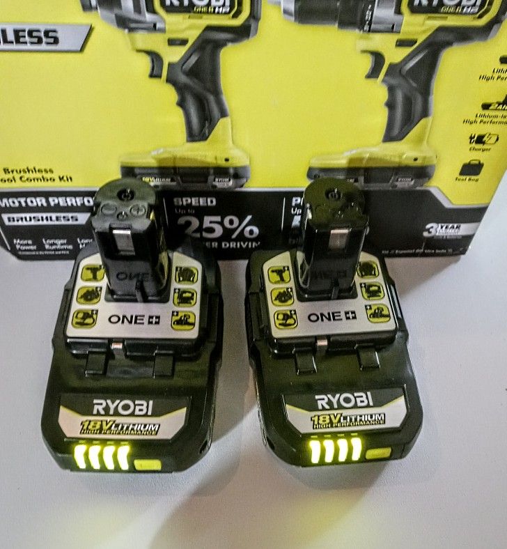 2 in 1 RYOBi 18V Drill/Driver Impact Kit