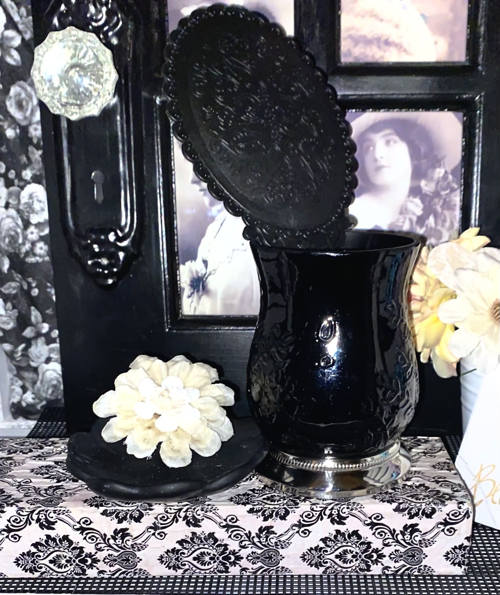 3 Piece Vanity Display Bundle -black