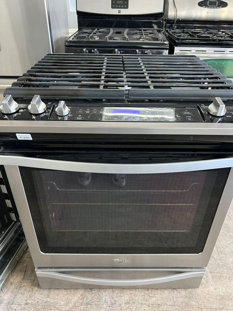 Whirlpool Stove GAS  Stainless Steel