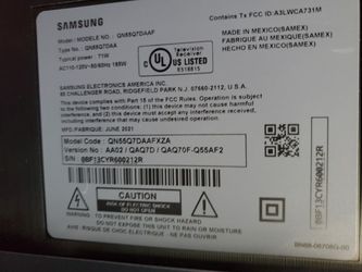 SAMSUNG 55-Inch Class QLED Q70A Series - 4K UHD Quantum HDR Smart TV with Alexa Built-in (QN55Q70AAFXZA, 2021 Thumbnail