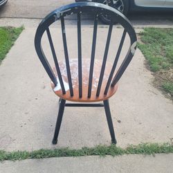 Painted Wooden Chair Thumbnail