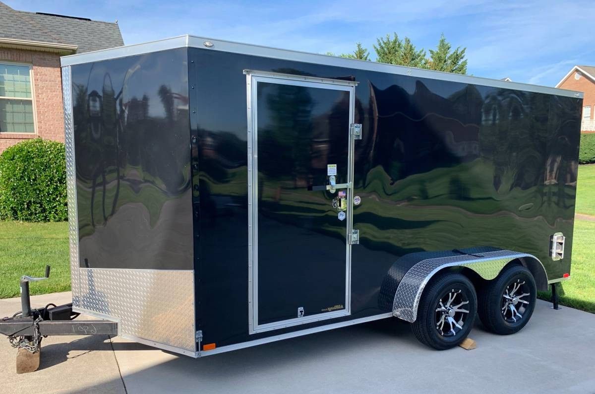 2016 Spartan 14X7 Enclosed Trailer