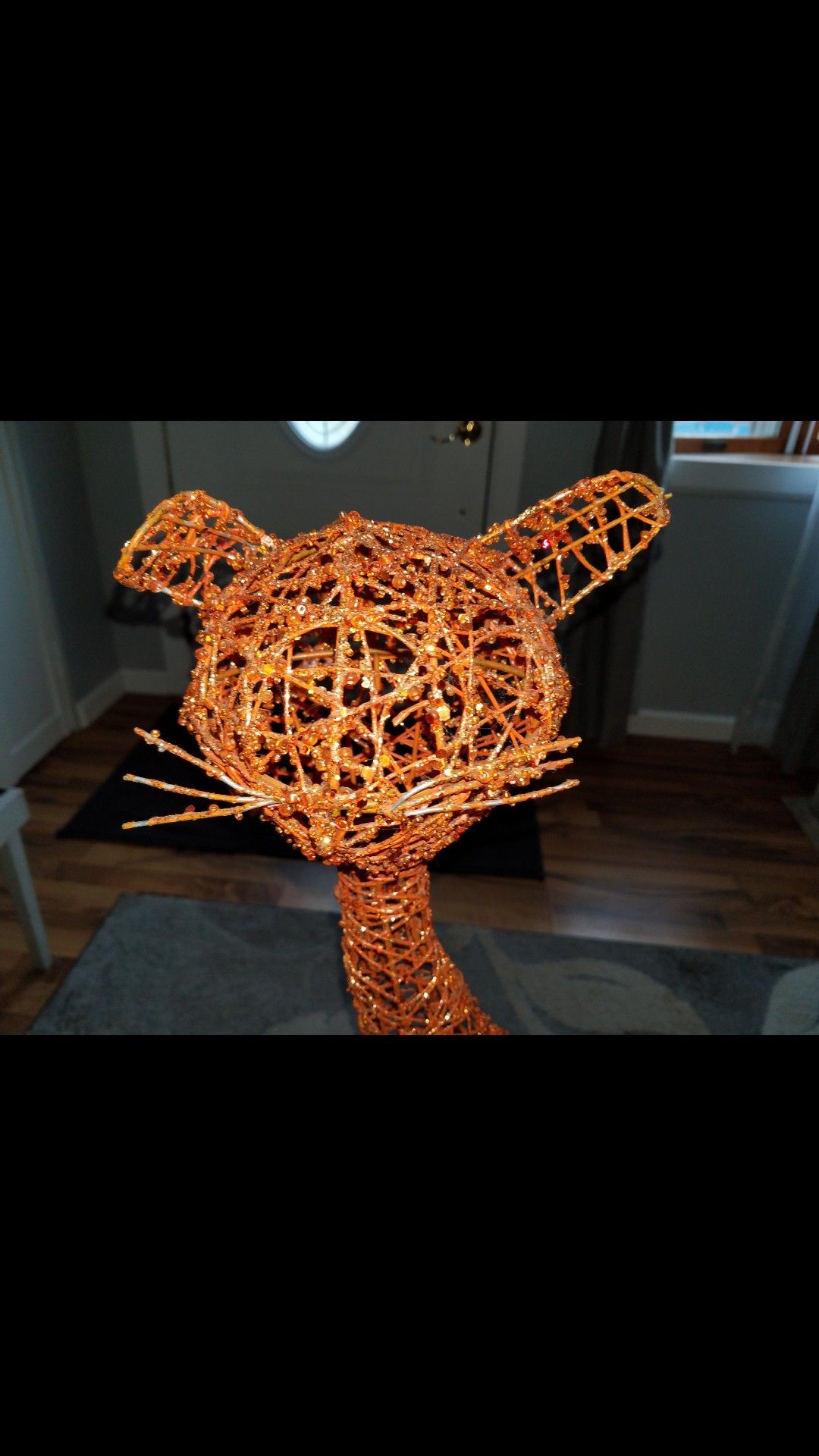 Halloween Decorations 38" CAT & 31" BAT