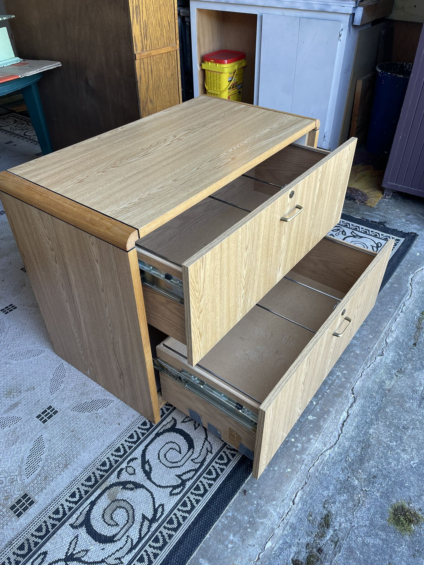 Solid Lateral Filing Cabinet 