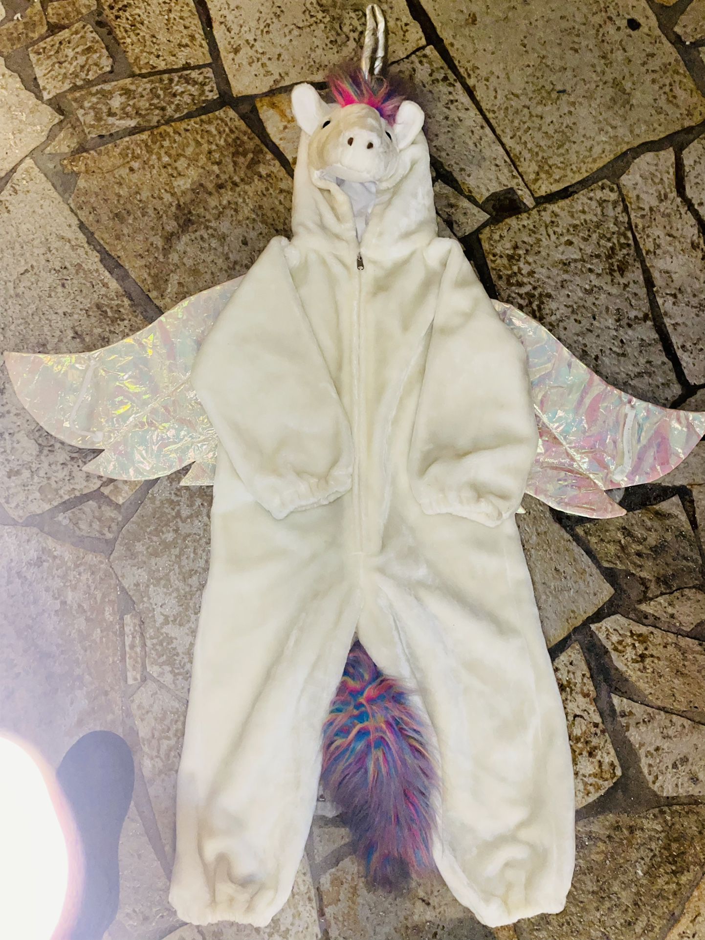 COSTUMES- Kids Size 3-4 And 6-8 Unicorn And Doggy Onesies 