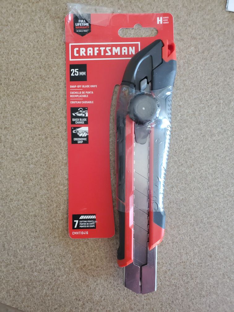 Craftsman knife 25 mm