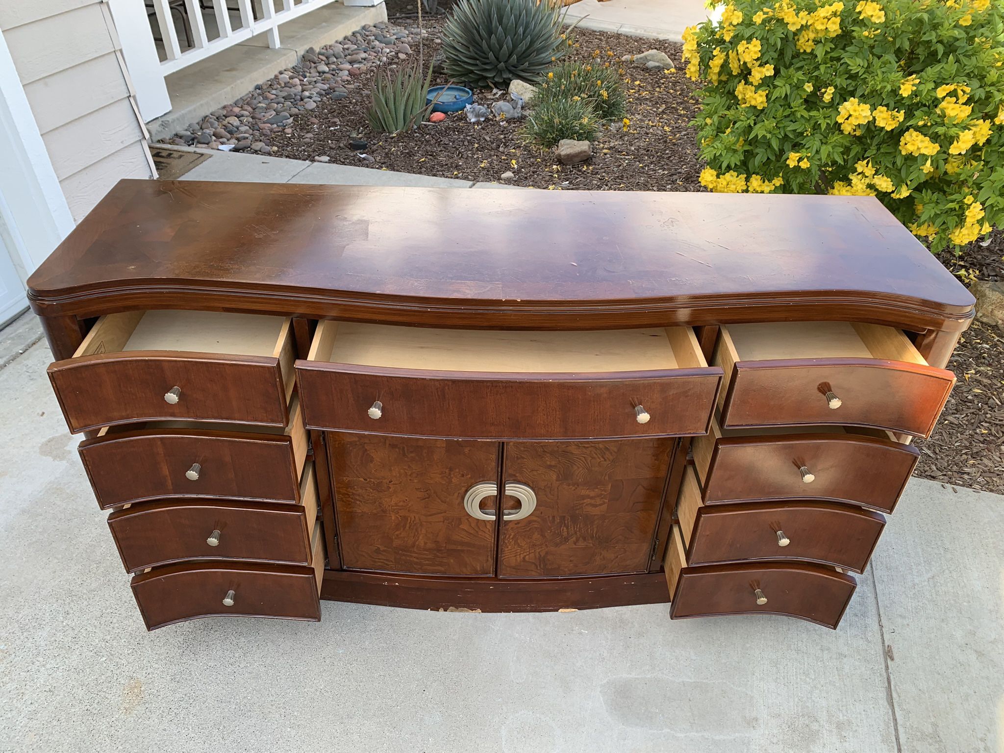 11 Drawer Solid Wood Dresser 