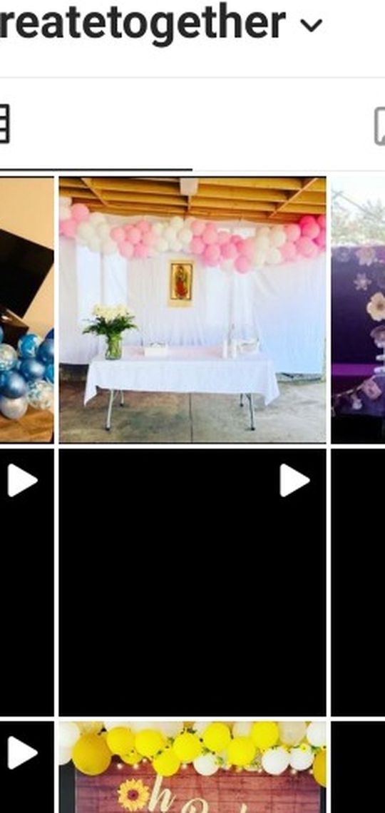 Party Decorations  🥳 🎉  Ballons, Main Table, Back Drops, Centerpieces 
