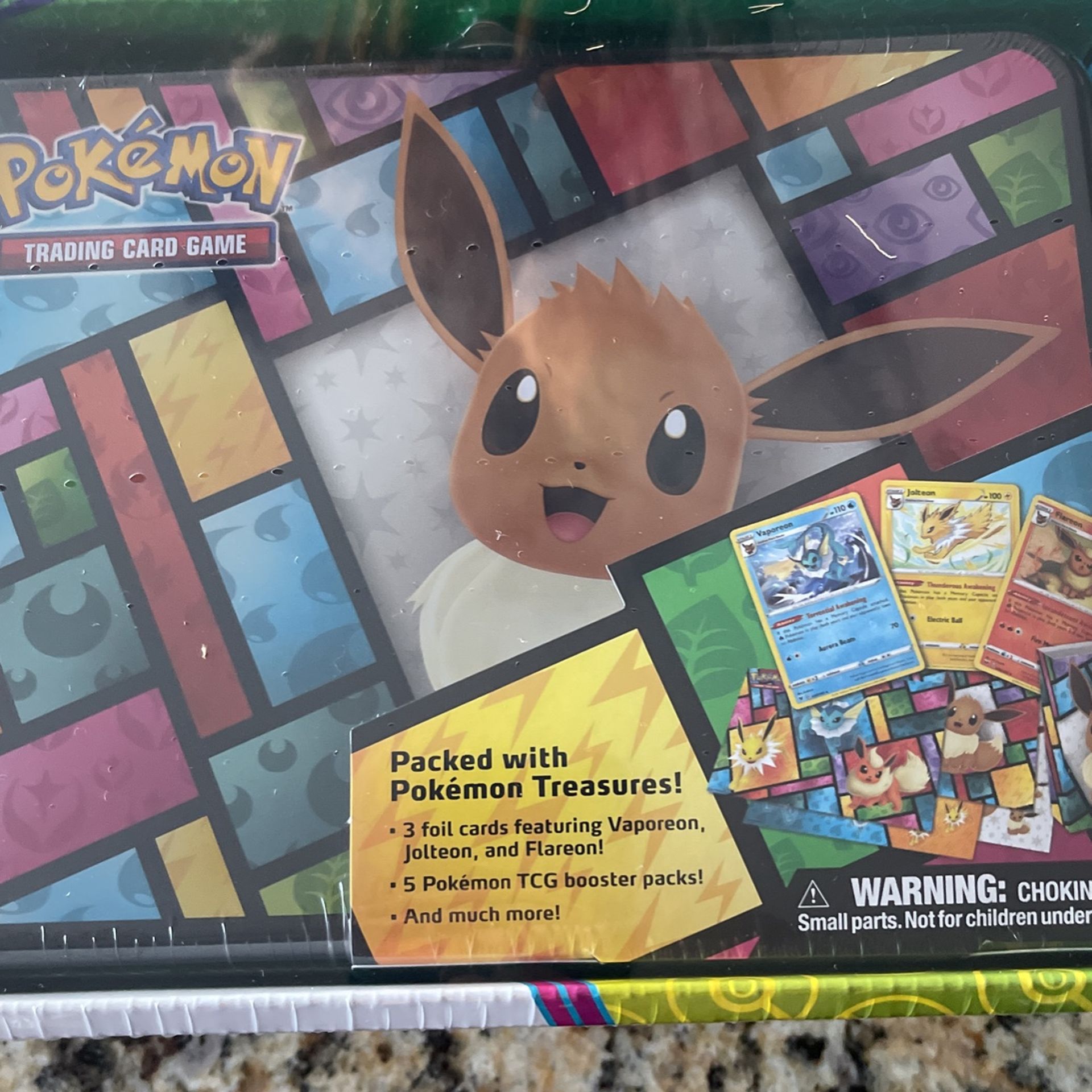 Pokémon trading game three pack collectors item