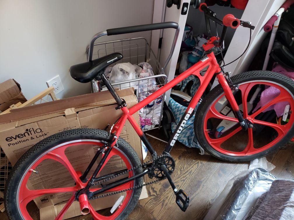 mongoose grudge bmx freestyle bike