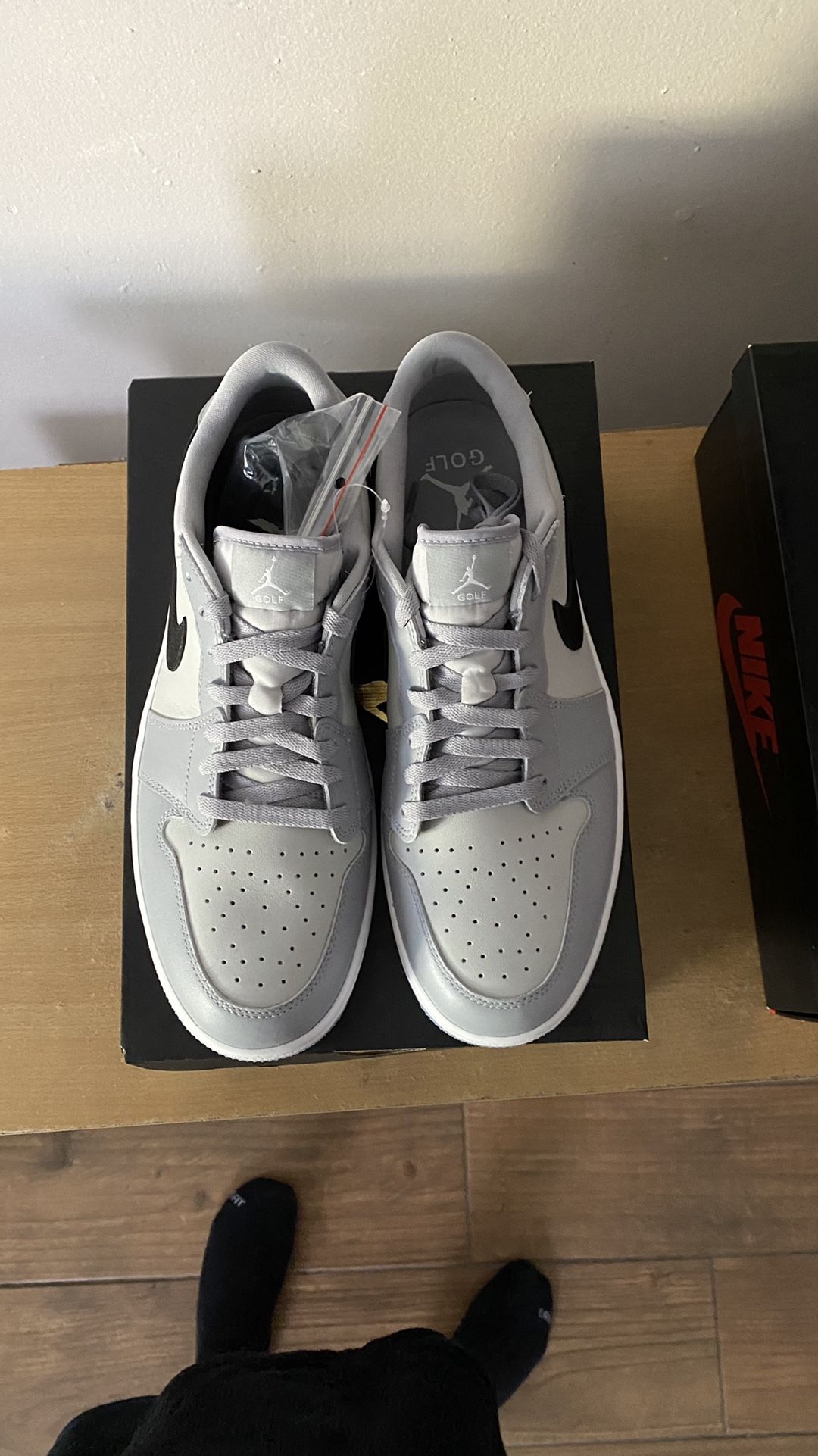 Jordan 1 Low Wolf Grey Golf