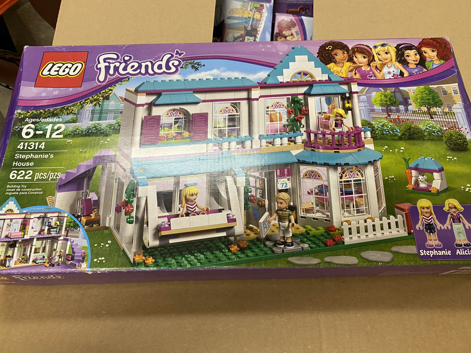 11 Lego Friends and 1 Lego Disney