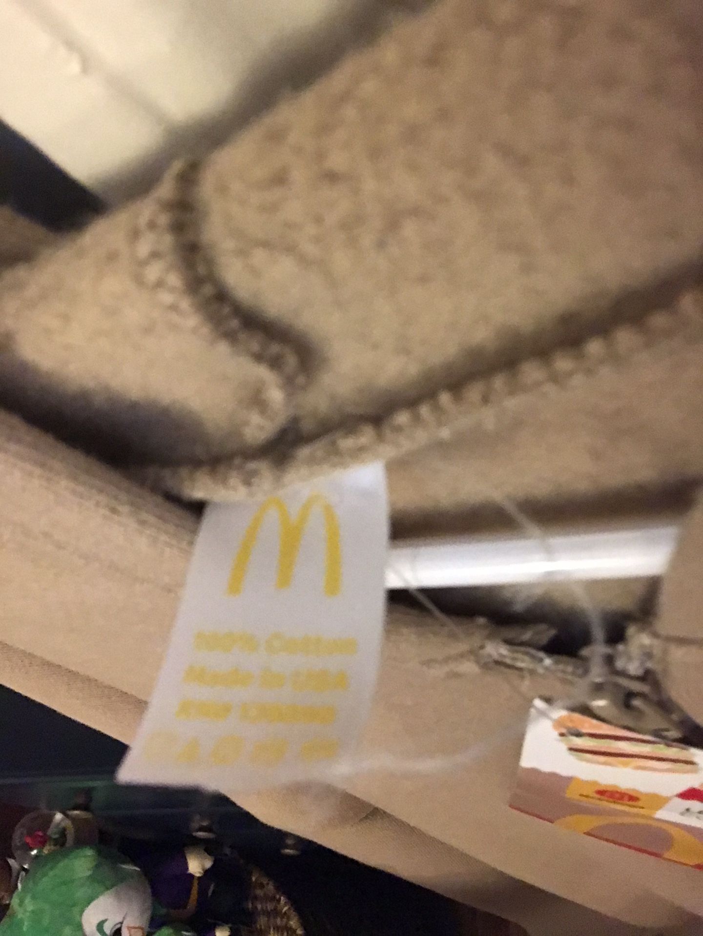 EXCLUSIVE MCDONALDS RARE P UBER EATS HALLOWEEN COSTUME