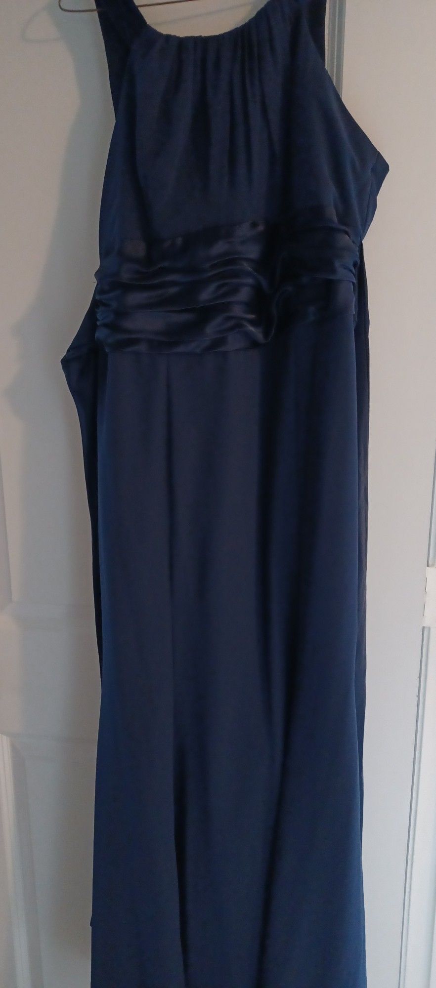 Navy Blue Bride's Maid Dress