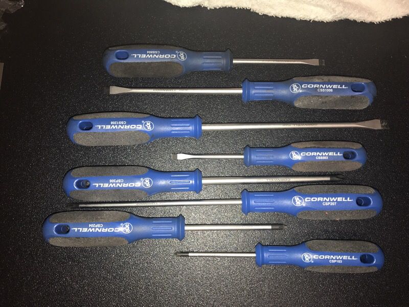 cornwell tools screwdriver set