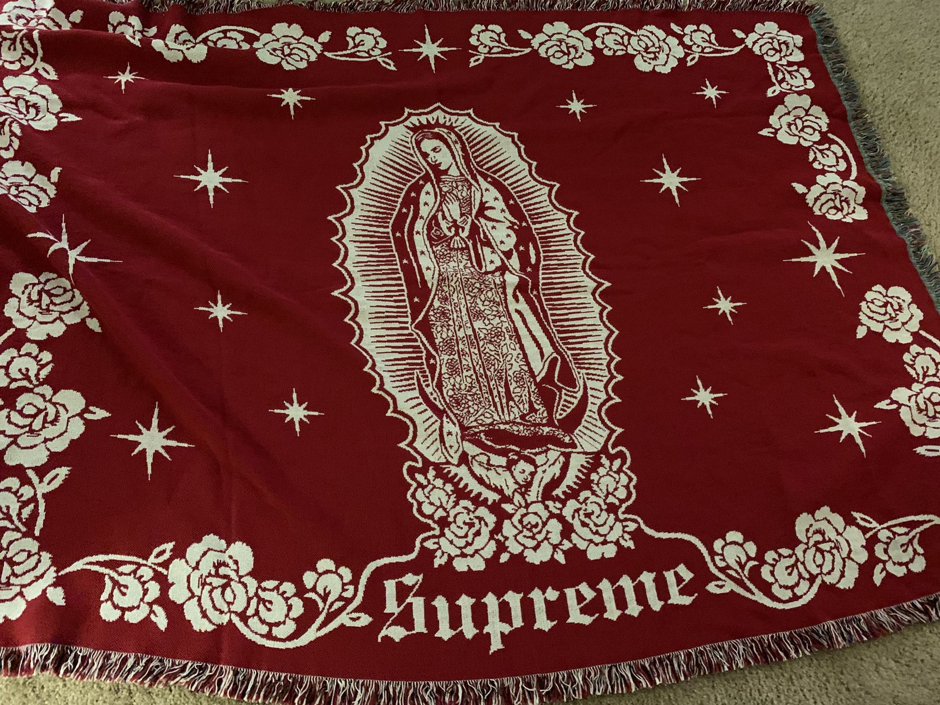 supreme Virgin Mary Blanket | hartwellspremium.com