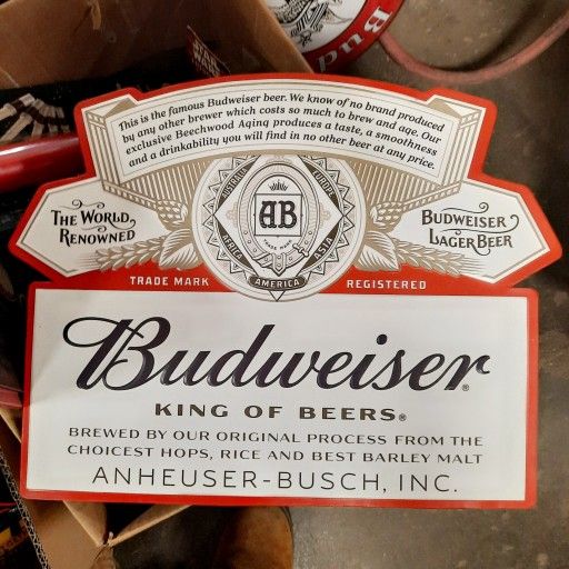 Budweiser Tin