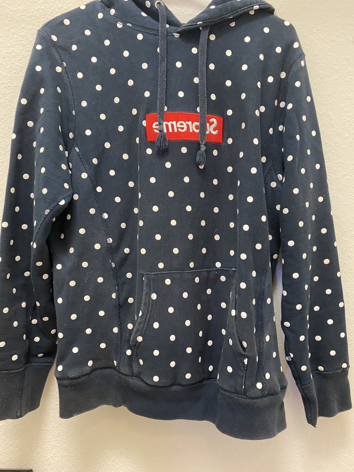 Supreme x CDG Polka Dot Limited Hoodie size S
