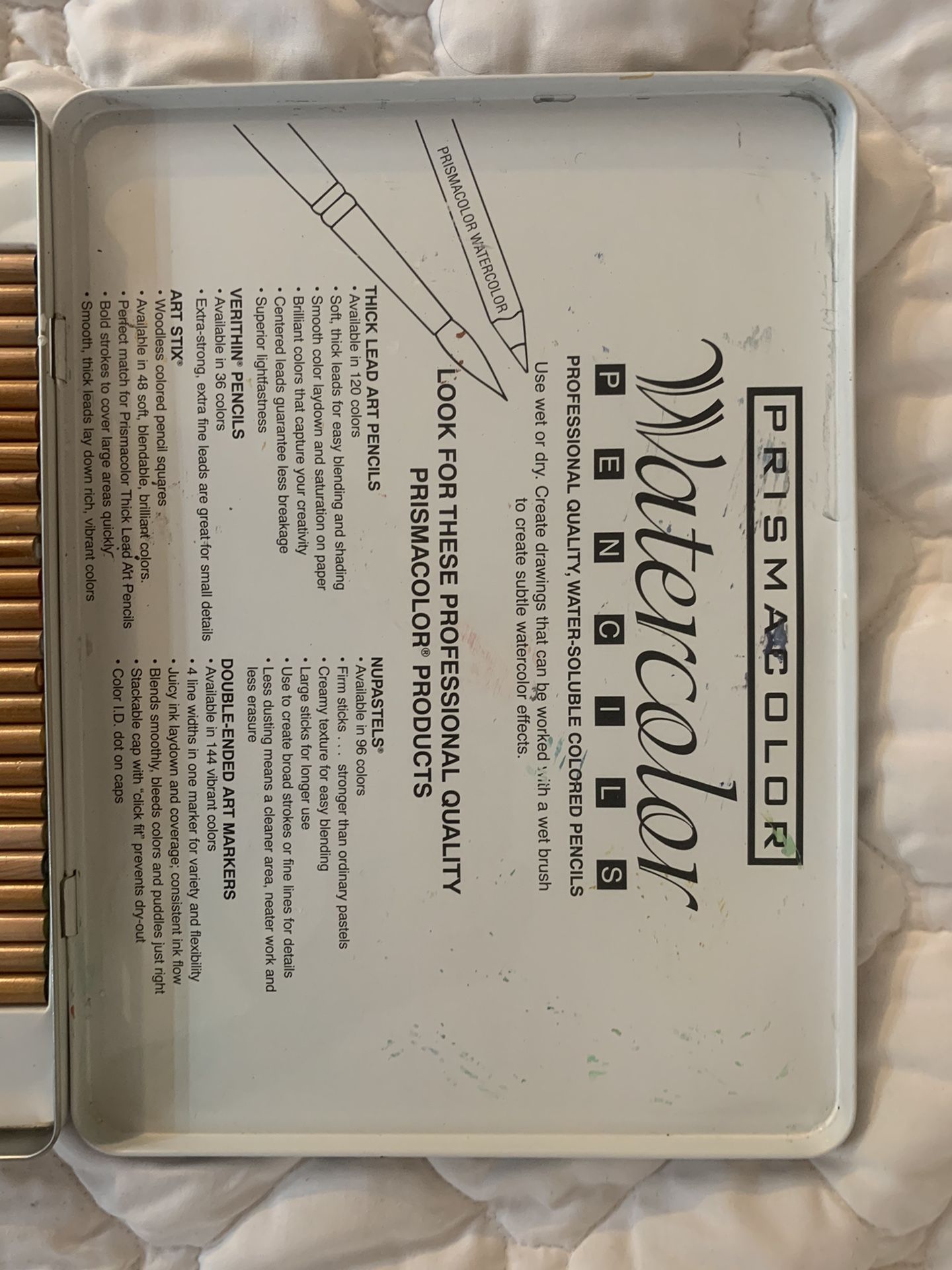 Prismacolor Watercolor Pencils (24 pencils)