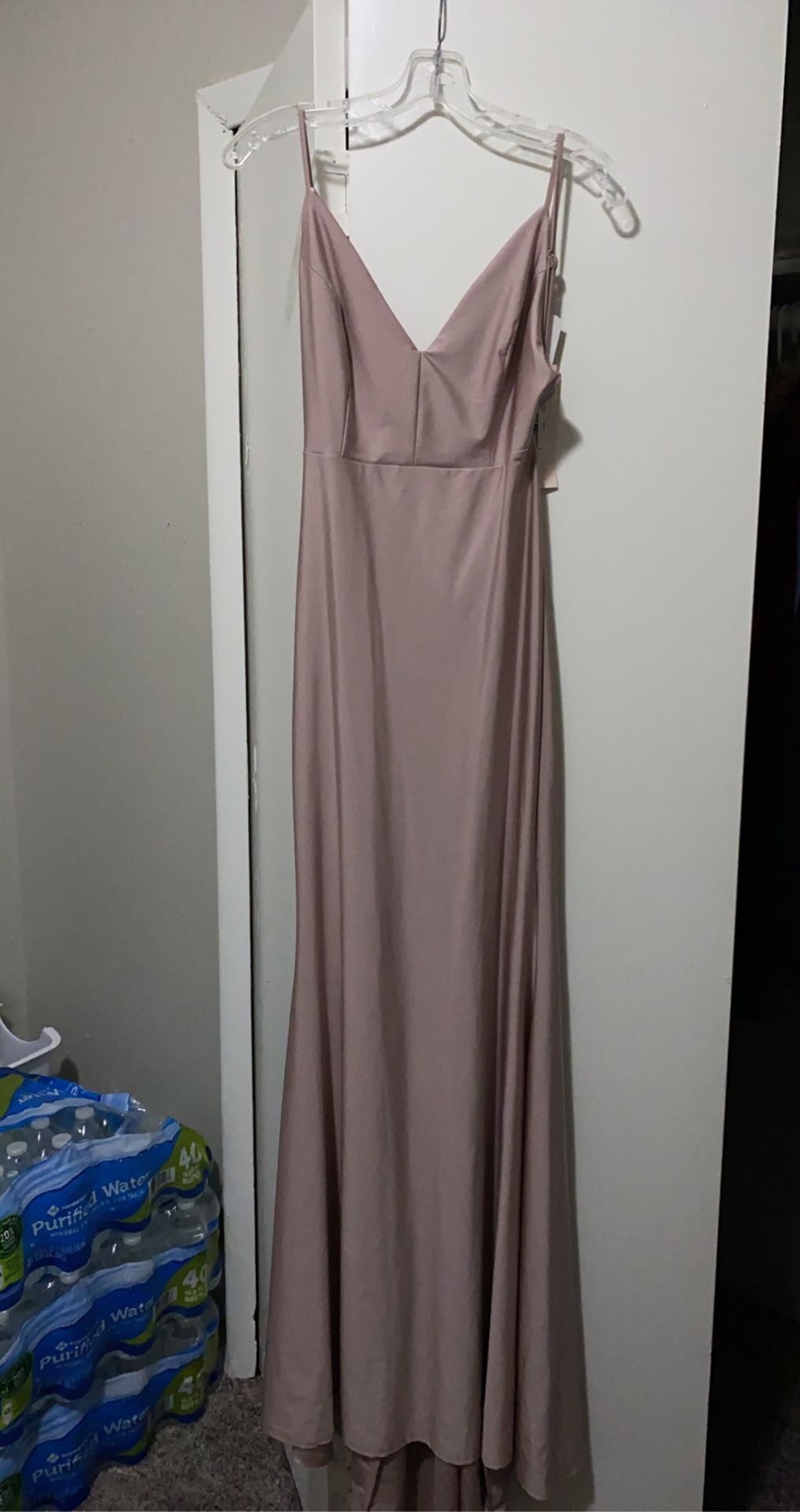 Brand New ! Formal Special Event Dusty Rose Dress