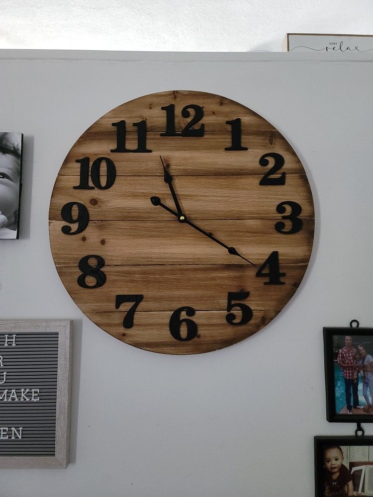 Wall clock 20x20