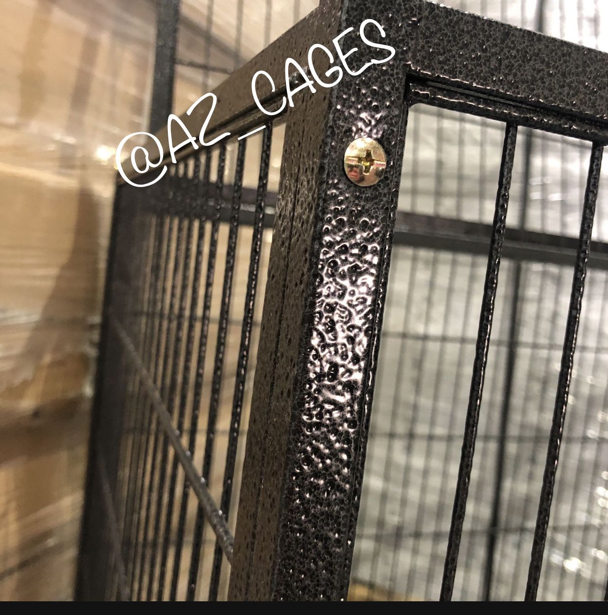 Brand New 37” Heavy Duty Dog Pet Kennel Crate Cage 🐕‍🦺🐩🐶 please see dimensions in second picture 🇺🇸 