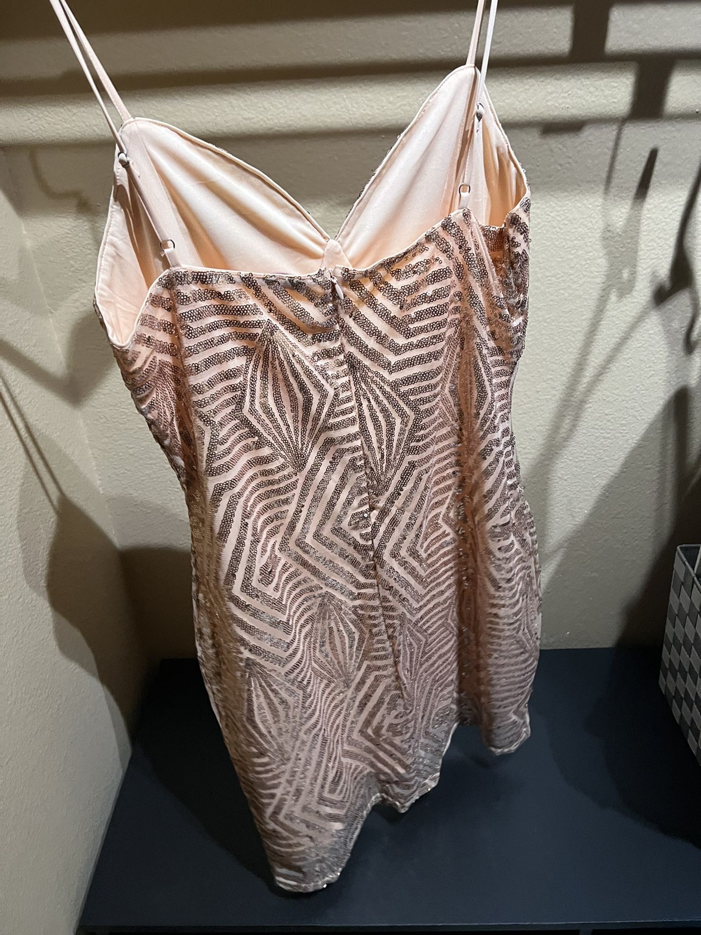 Pink And Gold Guess  Dress