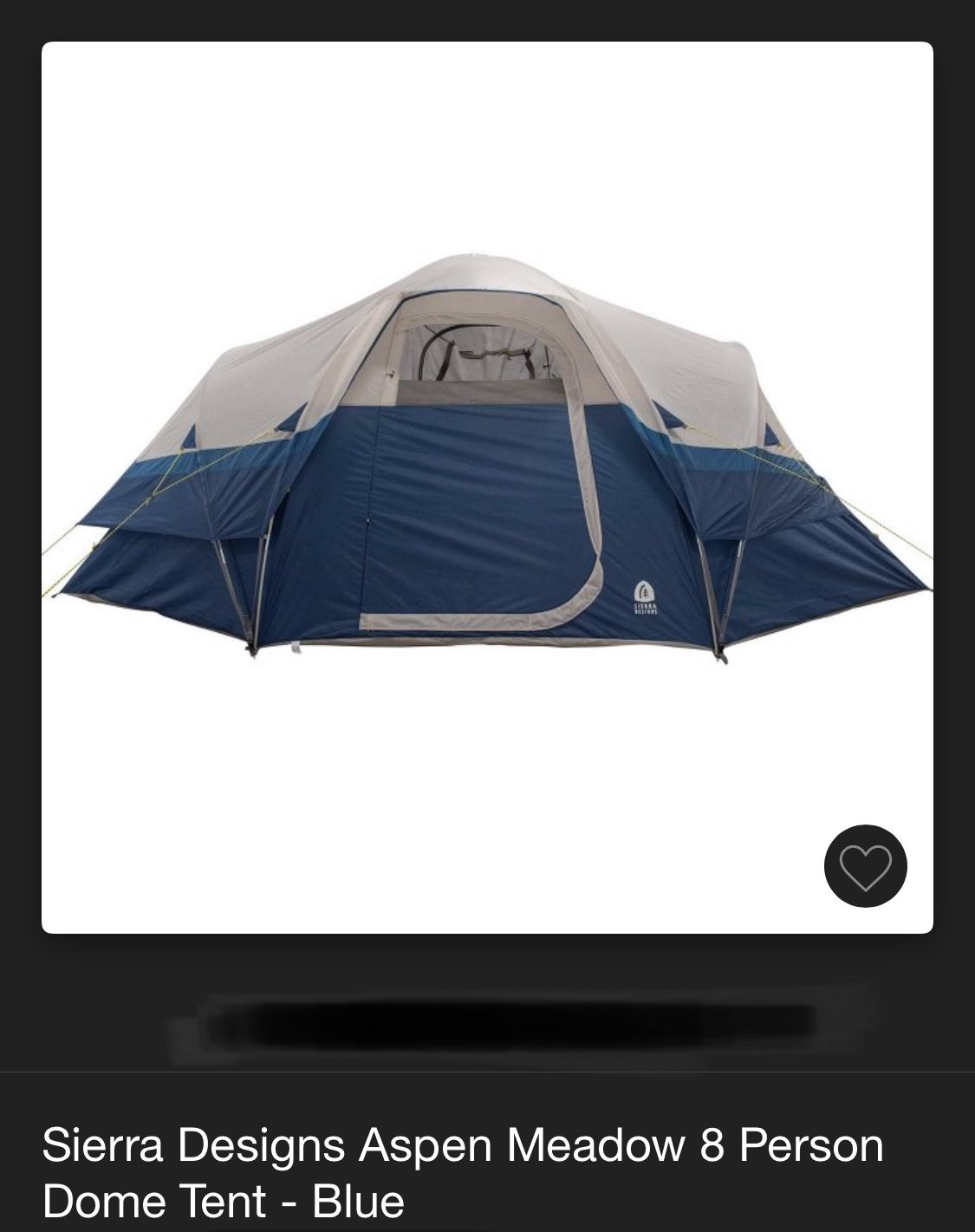 8 Person Dome Tent
