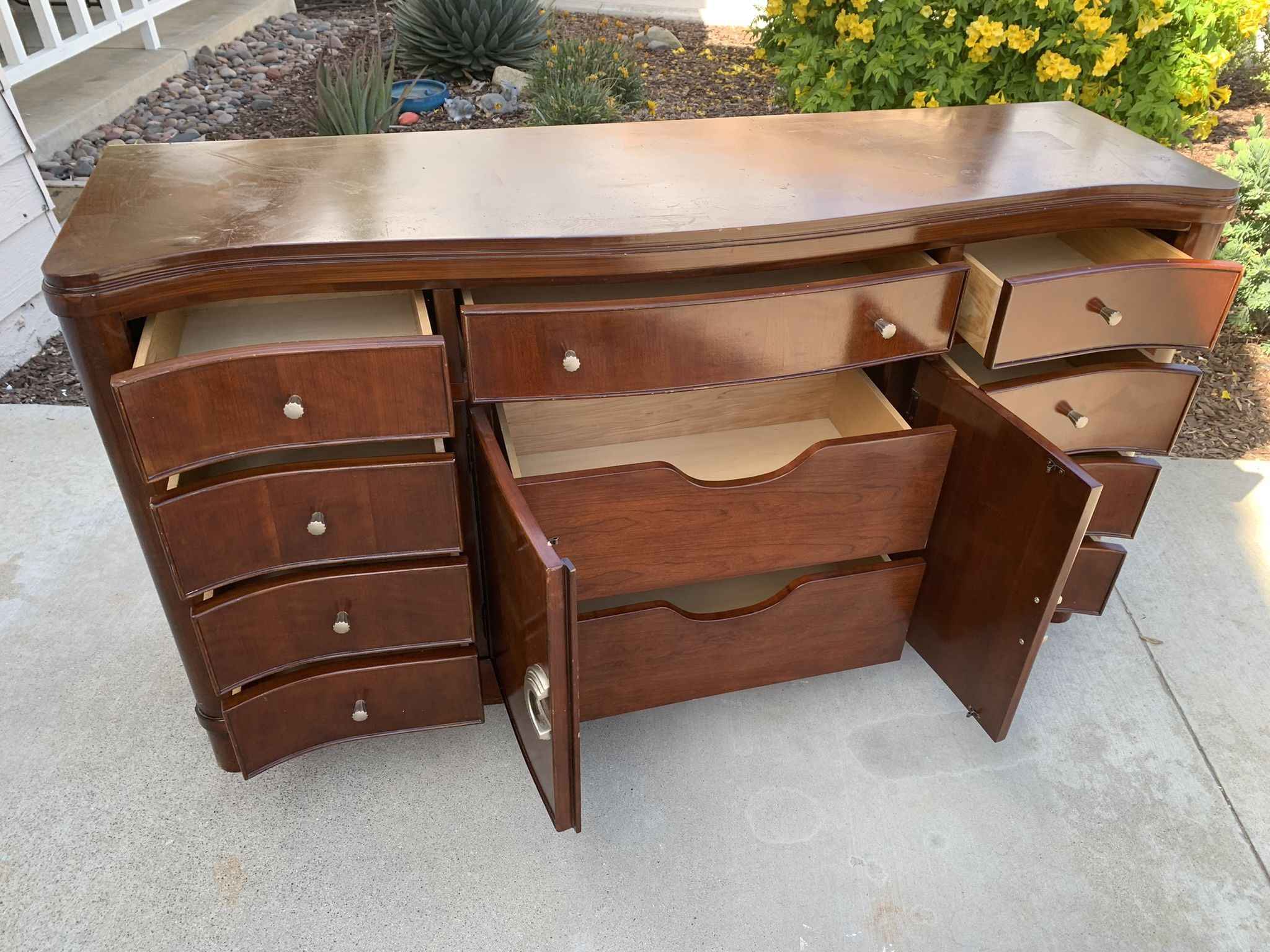 11 Drawer Solid Wood Dresser