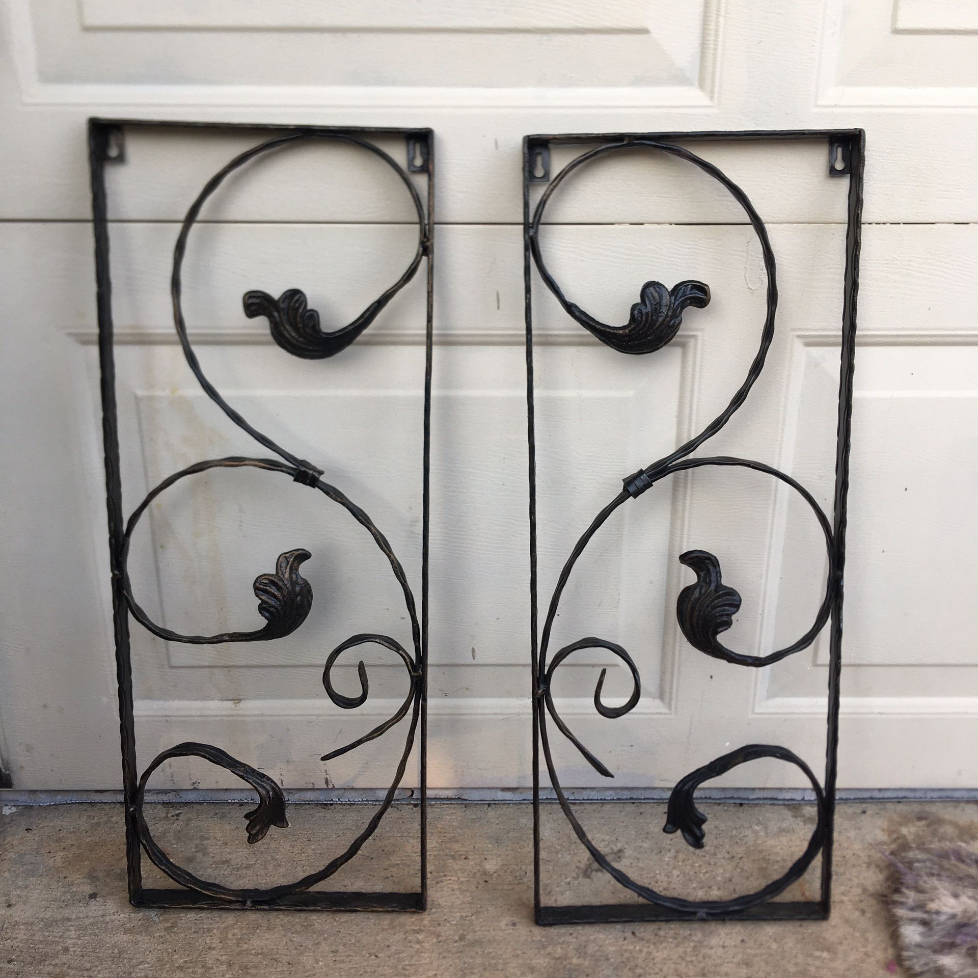 Metal wall art decor