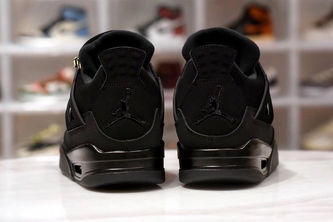 air jordan 4 black size 4-13