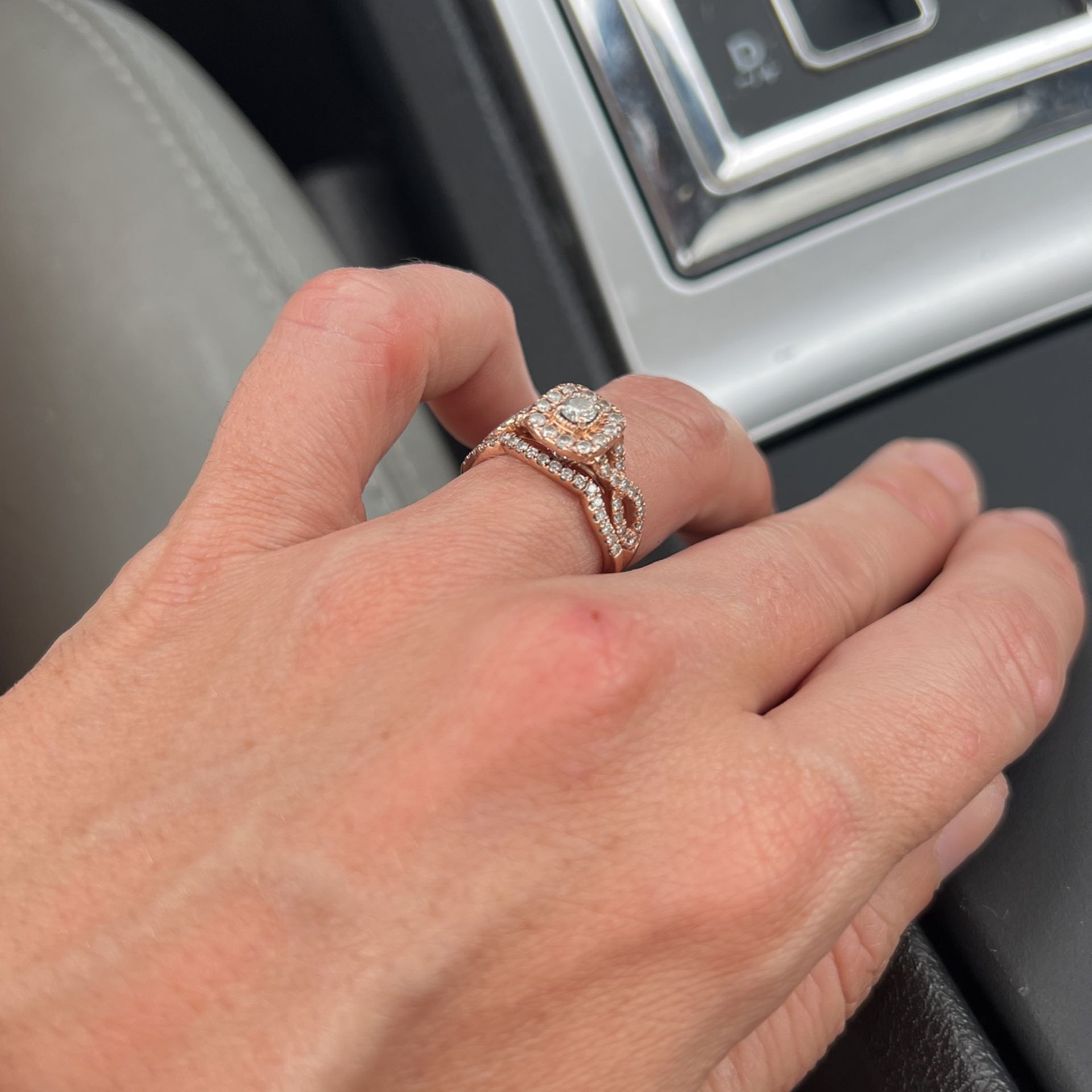 Diamond And Rose Gold
