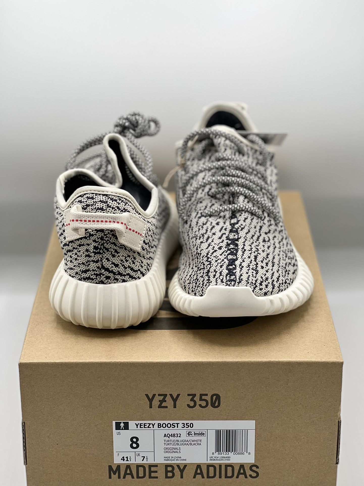 Adidas Yzy 350s “Turtle Dove” Size 8