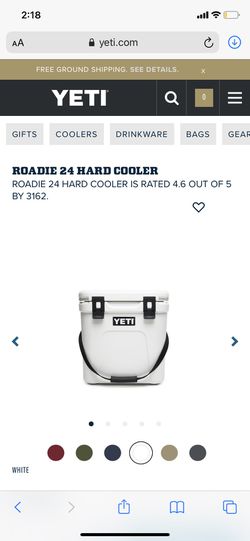 Yeti roadie Cooler X Crown Royal Edition  Thumbnail