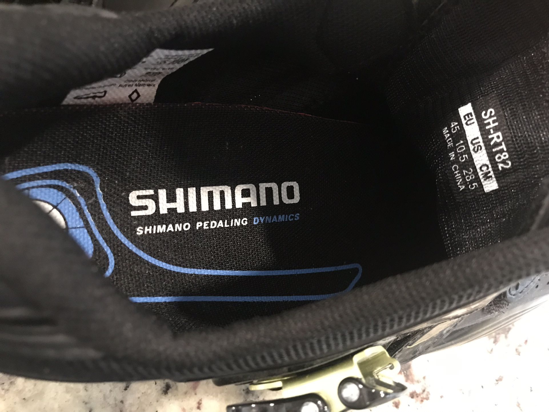 Shimano Pedaling Dynamics, RT82, Size 10.5- $40