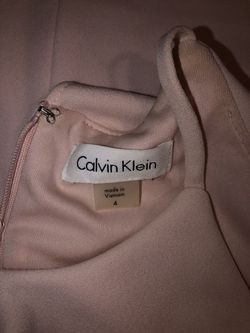 Calvin Klein Blush Dress Thumbnail