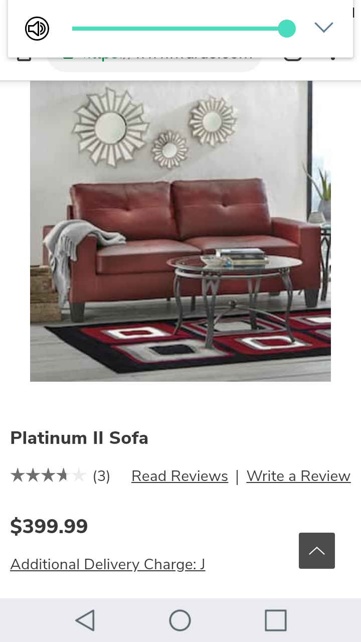 Platinum II Loveseat and Sofa