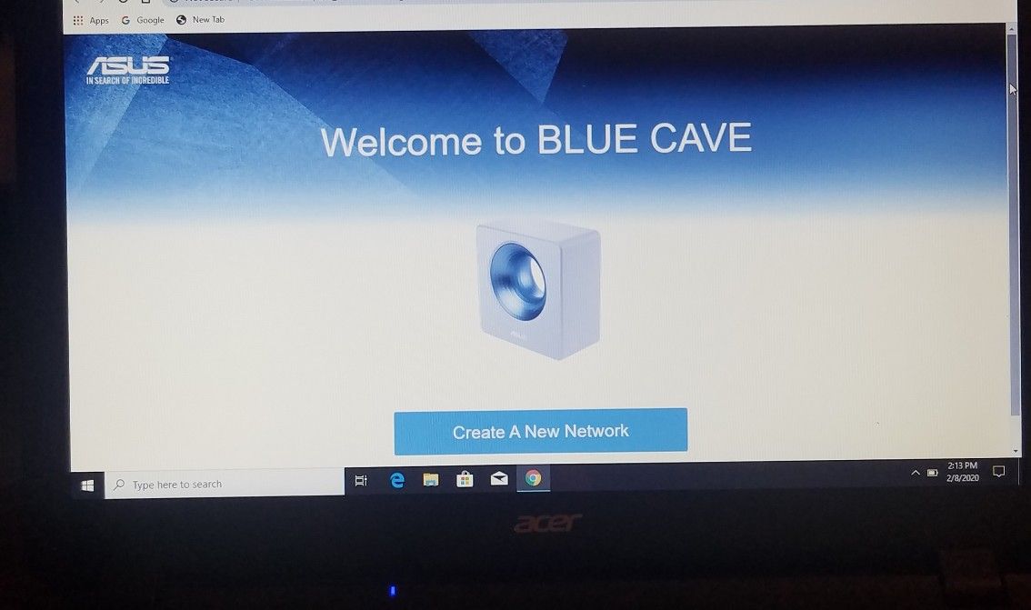 ASUS BLUE CAVE WIFI ROUTER