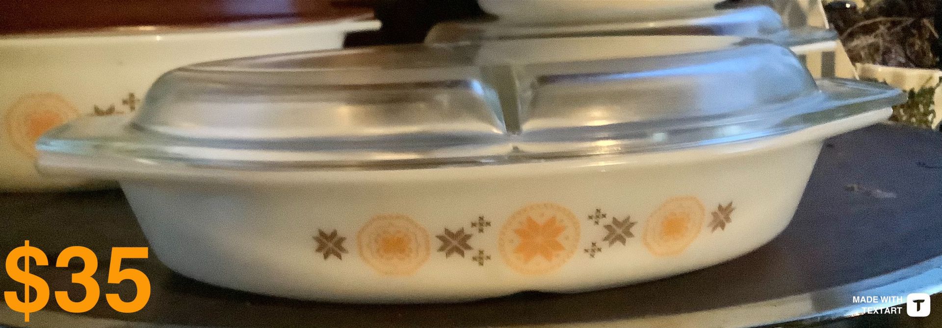 Pyrex Town And Country Prices On Pictures  Buyer Pays Shipping With Paypal Invoice