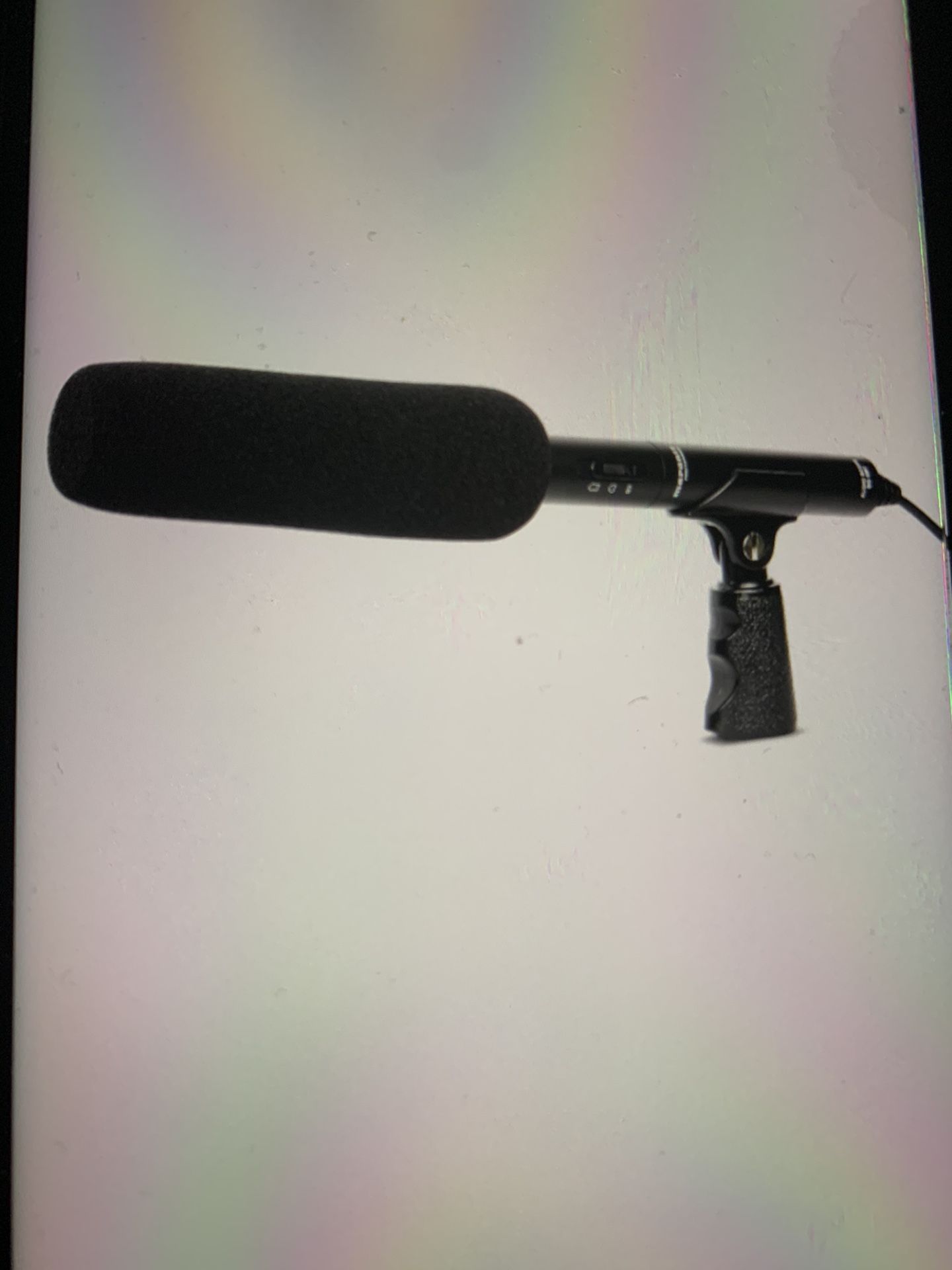 Marantz condenser camera microphone