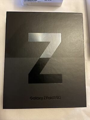 Galaxy Z Fold3 5G Black 512GB***Galaxy buds2 Black***Leather Flip Cover