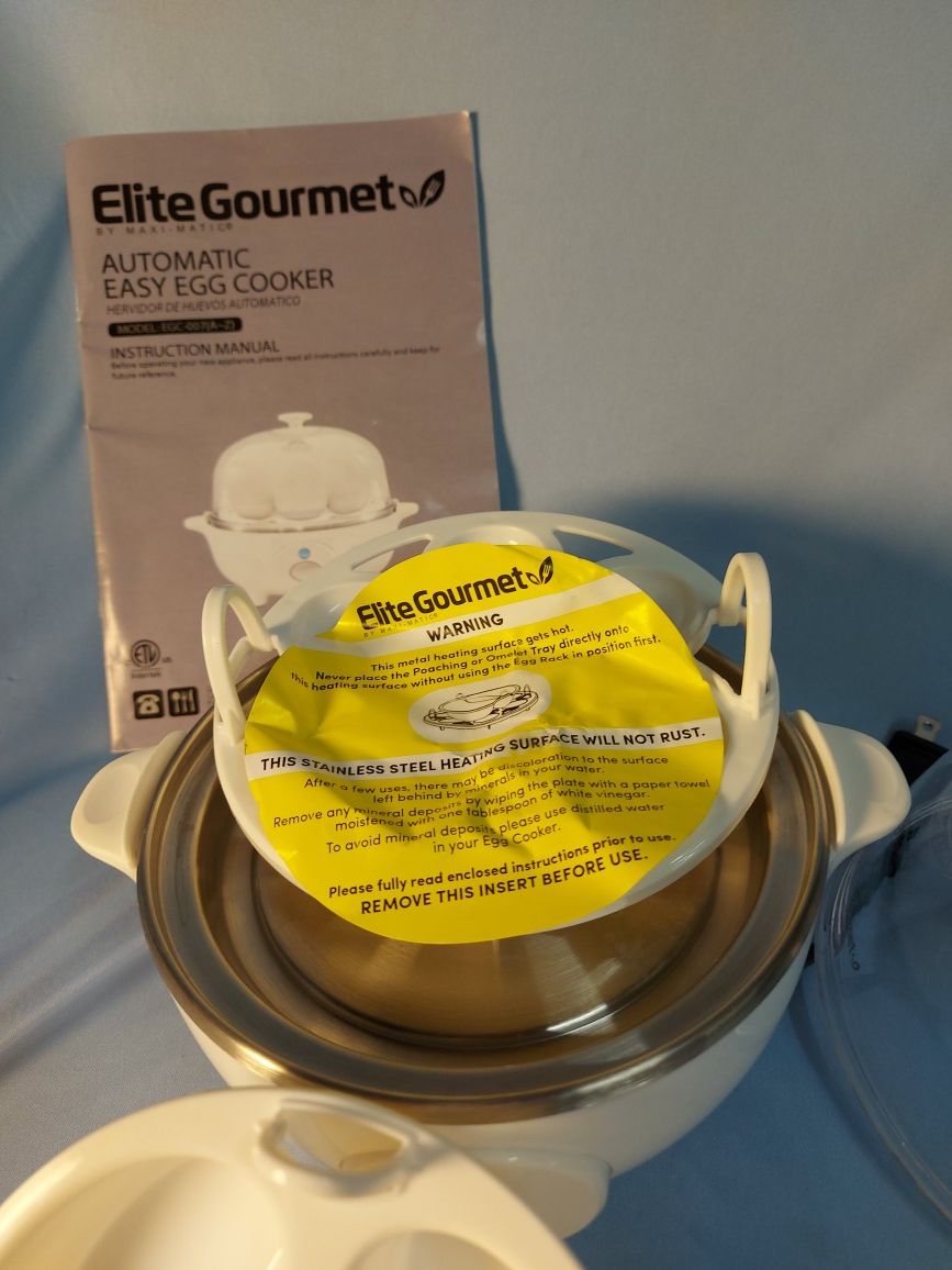 Elite egg cooker