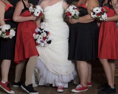 Wedding dress. $150