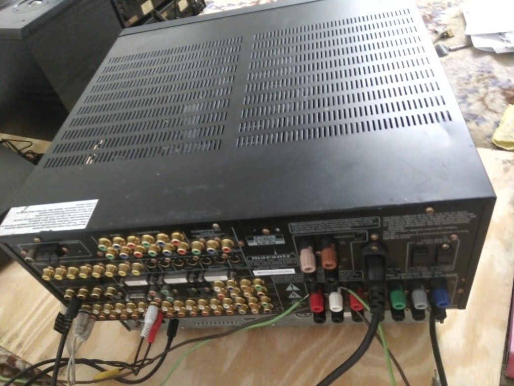 Big Marantz Receiver - Home Theater & Media Control