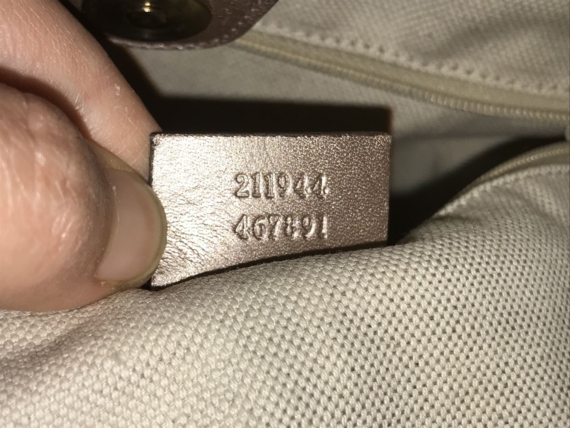 Authentic Gucci Sukey Rose Gold Tote Bag Like New