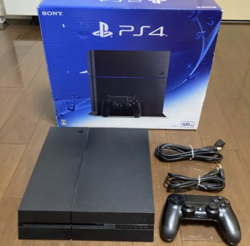Playstation 4 Sony Console 500GB Jet Black